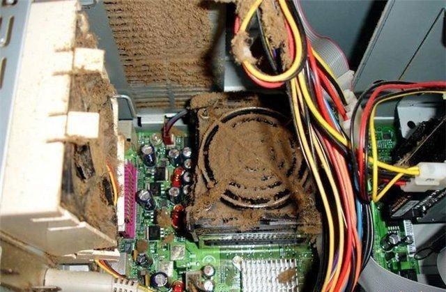 Чистка от пыли и замена термопасты на компьютере